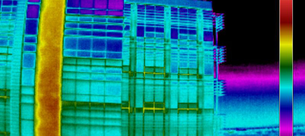 Building Wall Infrared Thermal Imaging